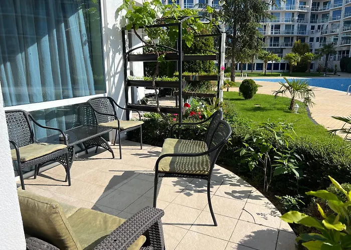 With Terrace In Complex Burgas City